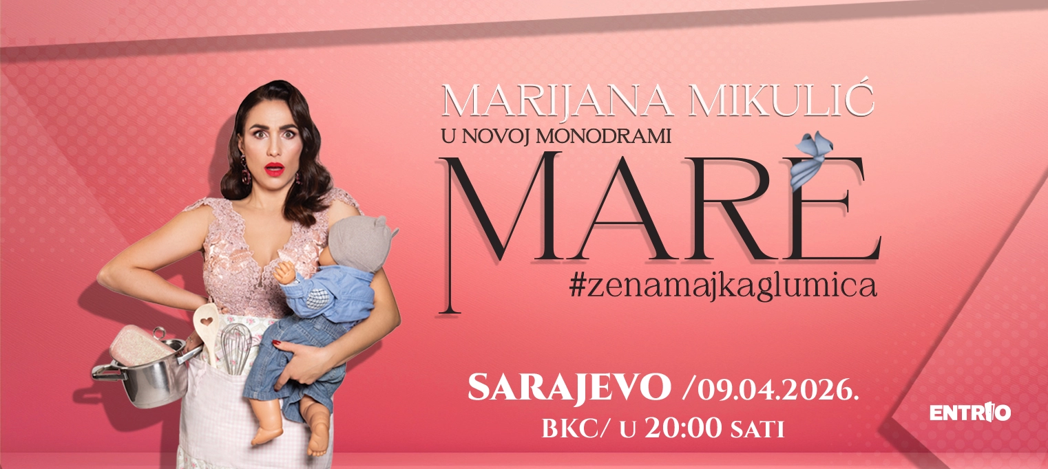 Večeras u Kosači rasprodana premijera predstave “MARE #ženamajkaglumica”